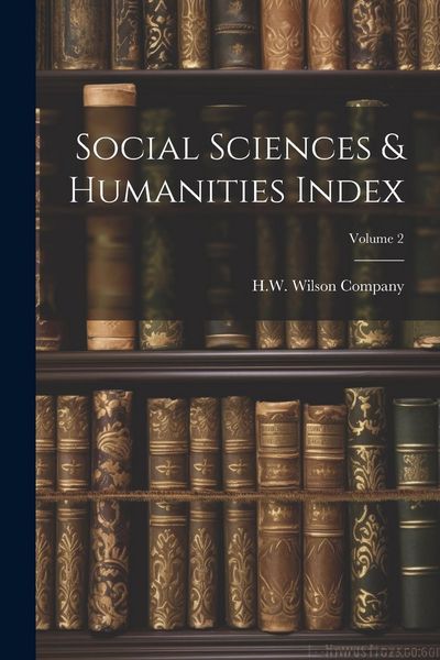Produktbild: Social Sciences & Humanities Index; Volume 2