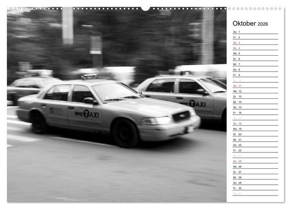 Produktbild: New York (Wandkalender 2026 DIN A2 quer), CALVENDO Monatskalender