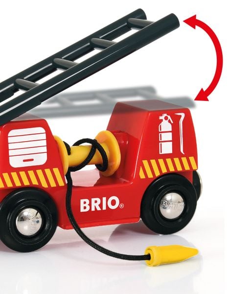 Produktbild: BRIO - Große Feuerwehr-Station mit Einsatzfahrzeug