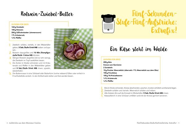 Aufstriche aus dem Monsieur Cuisine