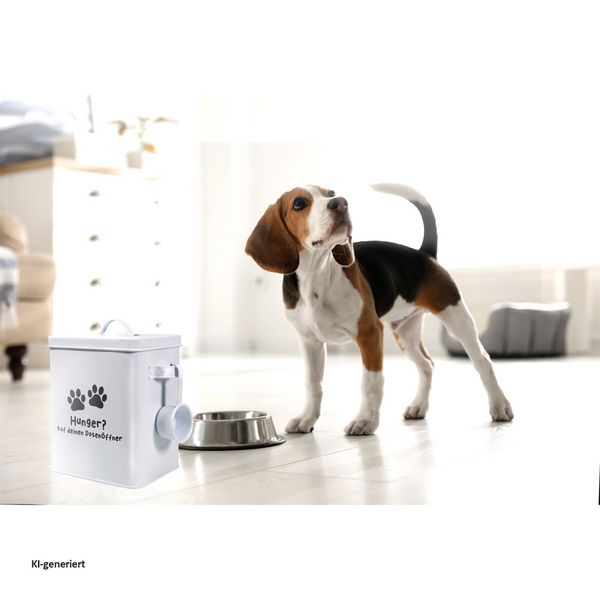 Produktbild: HTI-Living Vorratsdose Tierfutter mit Dosierl&ouml;ffel Landhaus