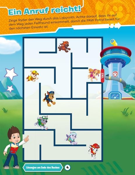 Produktbild: PAW Patrol Mitmachbuch: PAWtastischer Wisch & Weg Spielspa&szlig;
