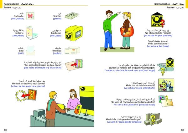 Produktbild: Illustrierter Sprachf&uuml;hrer Deutsch. Hauptsprache Arabisch