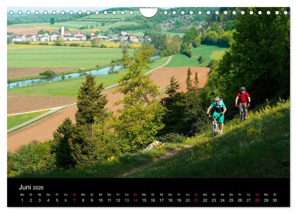 Produktbild: Mountainbike Abenteuer Deutschland (Wandkalender 2026 DIN A4 quer), CALVENDO Monatskalender