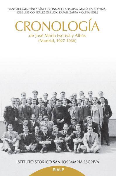 Produktbild: Cronolog&iacute;a de Jose Mar&iacute;a Escriv&aacute; y Alb&aacute;s