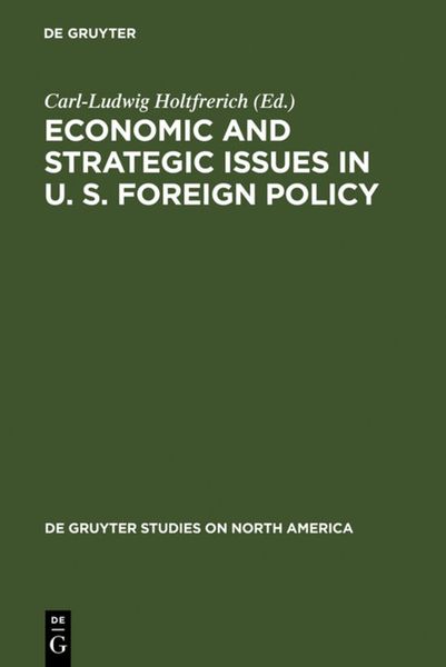 Produktbild: Economic and Strategic Issues in U. S. Foreign Policy