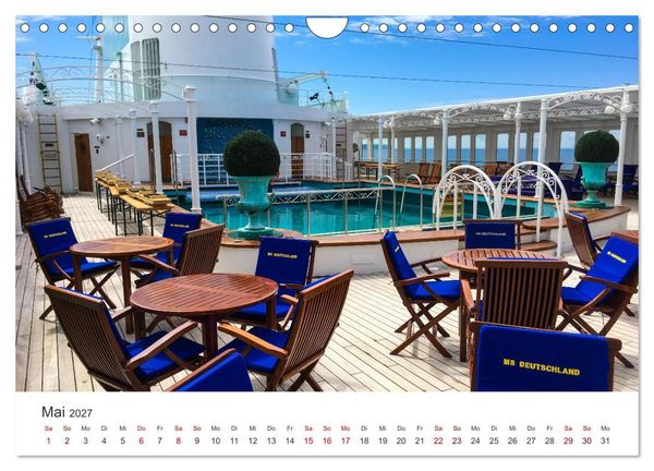 Produktbild: Kreuzfahrtpiraten (Wandkalender 2027 DIN A4 quer), CALVENDO Monatskalender