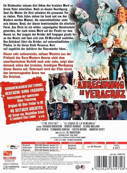 Produktbild: Abrechnung in Veracruz - Mediabook - Cover B (+ DVD)