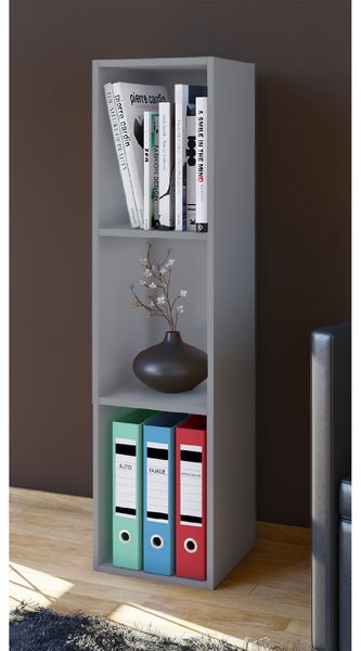 Produktbild: Holz Stand Regal Aufbewahrung Deko B&uuml;cher Mendas 3