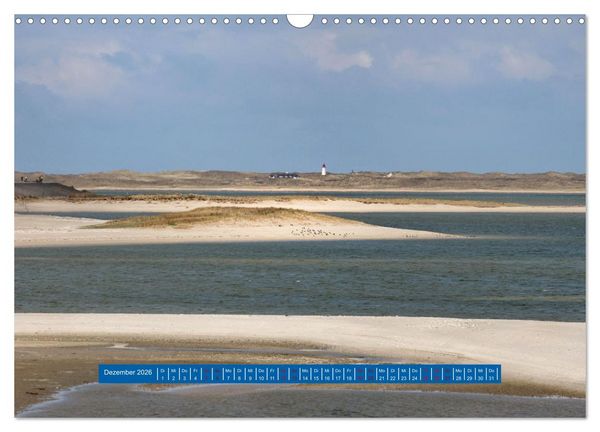 Produktbild: Ein Tag am Meer - Impressionen von der Insel Sylt (Wandkalender 2026 DIN A3 quer), CALVENDO Monatskalender