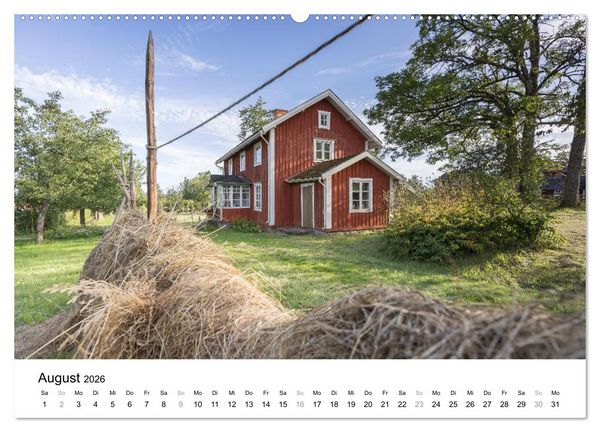 Produktbild: Schweden - Die Highlights von Sm&aring;land bis zur Westk&uuml;ste (Wandkalender 2026 DIN A2 quer), CALVENDO Monatskalender