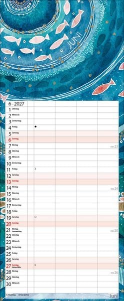 Produktbild: Aquarellplaner 2027