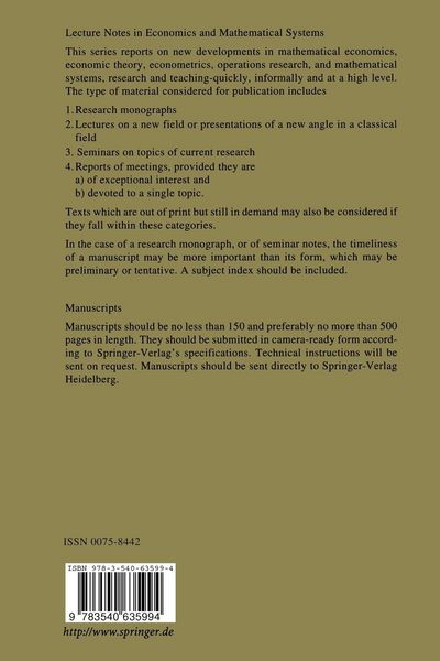 Produktbild: Advances in Multiple Objective and Goal Programming
