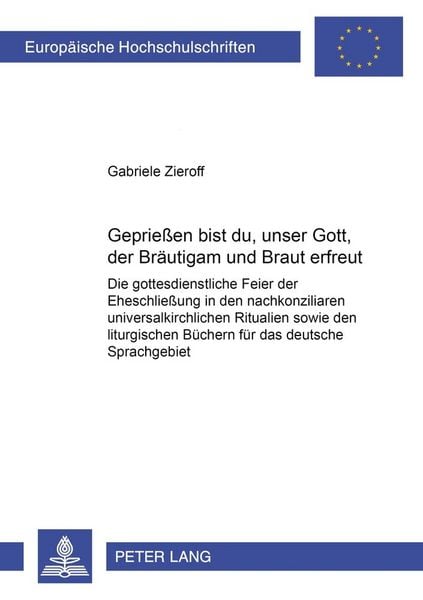 Produktbild: Gepriesen bist du, unser Gott, der Br&auml;utigam und Braut erfreut!