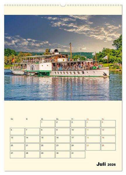 Produktbild: Mein Sachsen (Wandkalender 2026 DIN A2 hoch), CALVENDO Monatskalender