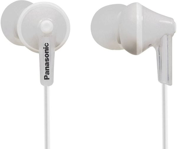 Panasonic RP-HJE125E In Ear Kopfhörer kabelgebunden Weiß