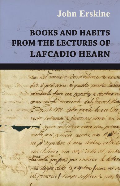 Produktbild: Books and Habits from the lectures of Lafcadio Hearn