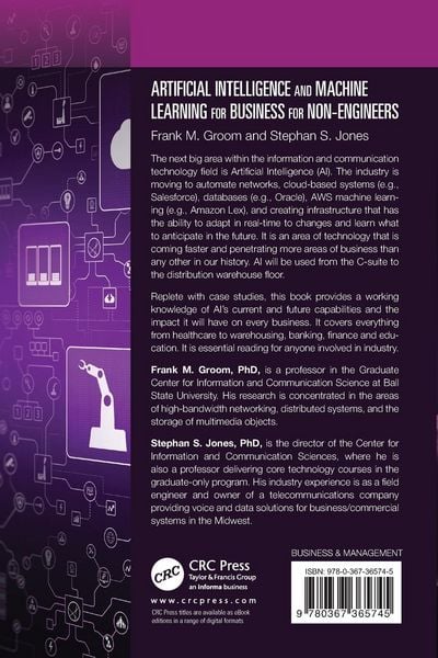 Produktbild: Artificial Intelligence and Machine Learning for Business for Non-Engineers