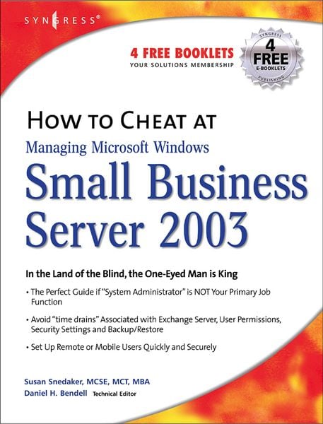 Produktbild: How to Cheat at Managing Windows Small Business Server 2003