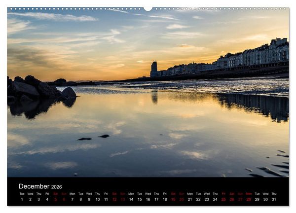Produktbild: Photographs of Hastings and St Leonards (High Quality Premium Wall Calendar 2026 DIN A2 landscape),CALVENDO 12 Month Wall Calendar