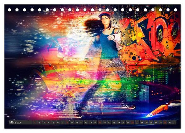 Produktbild: Break Dance (Tischkalender 2026 DIN A5 quer), CALVENDO Monatskalender