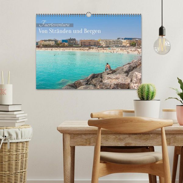 Produktbild: Fuerteventura &ndash; Von Str&auml;nden und Bergen (Wandkalender 2026 DIN A3 quer), CALVENDO Monatskalender