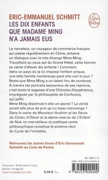 Produktbild: Les Dix enfants que Madame Ming n'a jamais eus