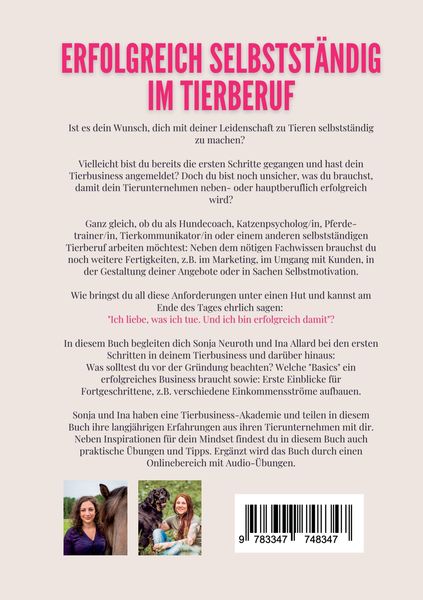 Produktbild: Lebe deine Berufung im Tierbusiness