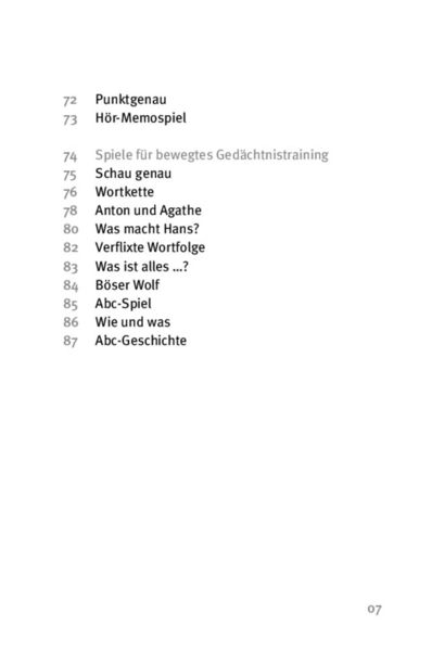 Produktbild: Die 50 besten Spiele zum Ged&auml;chtnistraining mit Senioren
