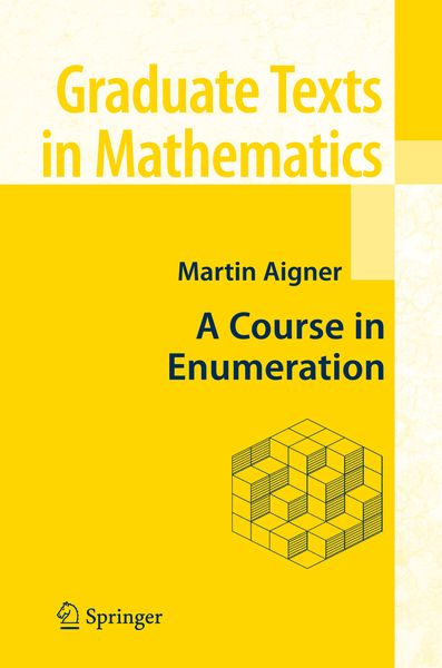 Produktbild: A Course in Enumeration