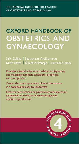 Produktbild: Oxford Handbook of Obstetrics and Gynaecology