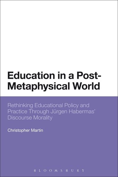 Produktbild: Education in a Post-Metaphysical World