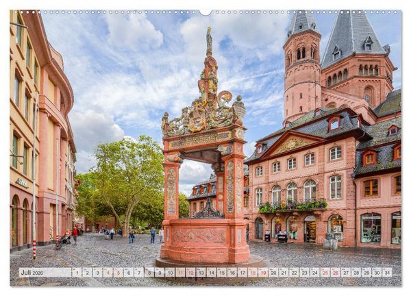 Produktbild: Rheinland Pfalz Impressionen (hochwertiger Premium Wandkalender 2026 DIN A2 quer), Kunstdruck in Hochglanz