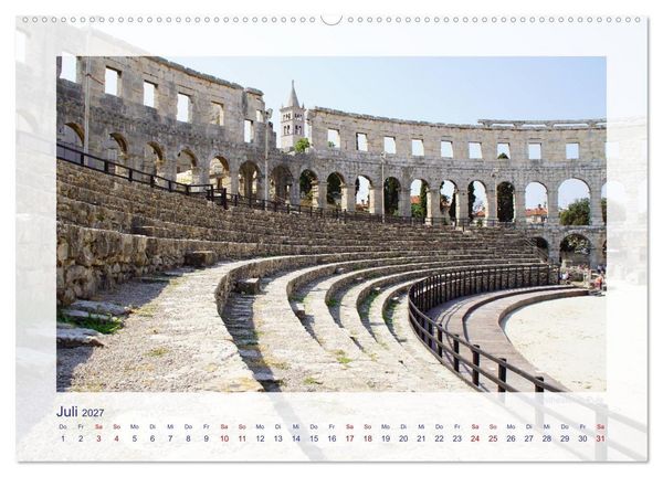Produktbild: Sch&ouml;nes Istrien 2027 (hochwertiger Premium Wandkalender 2027 DIN A2 quer), Kunstdruck in Hochglanz