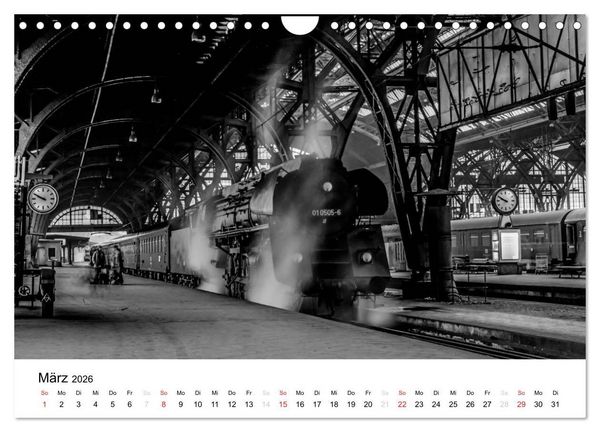 Produktbild: Dampfloks in der DDR (Wandkalender 2026 DIN A4 quer), CALVENDO Monatskalender