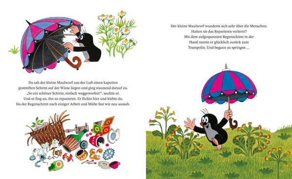 Produktbild: Der kleine Maulwurf und der Regenschirm