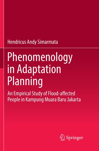 Produktbild: Phenomenology in Adaptation Planning