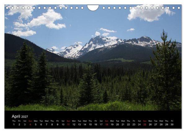 Produktbild: From Pacific to the Mountains 2027 (Wall Calendar 2027 DIN A4 landscape), CALVENDO 12 Month Wall Calendar