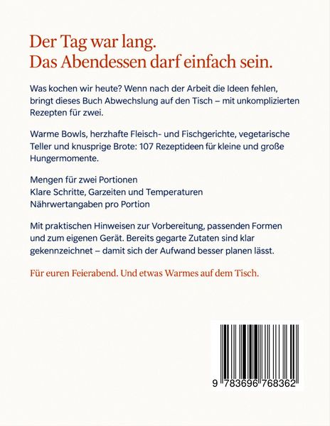 Produktbild: Airfryer - Feierabend f&uuml;r zwei
