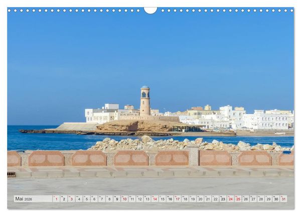 Produktbild: Oman - Historische Perle des Orients (Wandkalender 2026 DIN A3 quer), CALVENDO Monatskalender