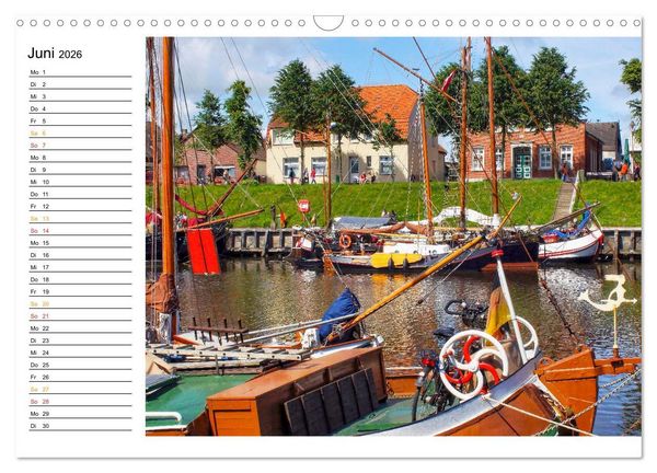 Produktbild: Ostfriesland - maritim pur (Wandkalender 2026 DIN A3 quer), CALVENDO Monatskalender