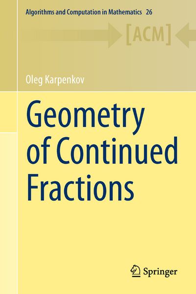 Produktbild: Geometry of Continued Fractions