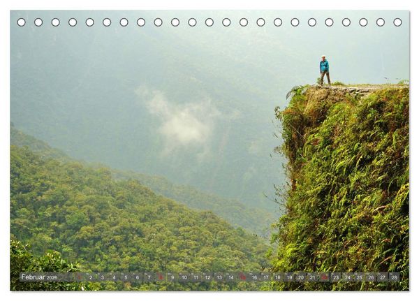 Produktbild: Bolivien - Eine Wanderreise (Tischkalender 2026 DIN A5 quer), CALVENDO Monatskalender