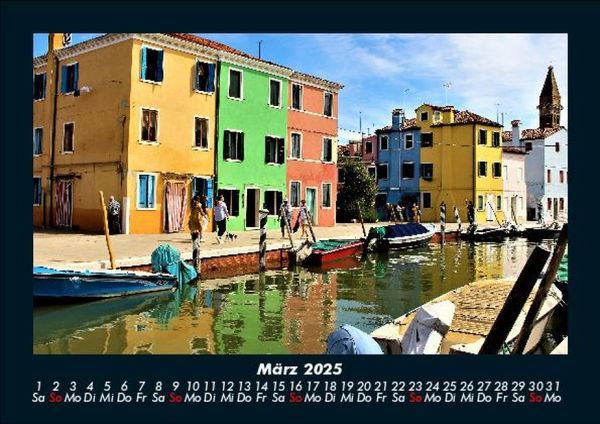 Produktbild: Venedig 2025 Fotokalender DIN A5