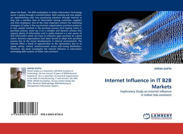 Produktbild: Internet Influence in IT B2B Markets