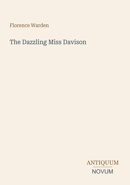 Produktbild: The Dazzling Miss Davison