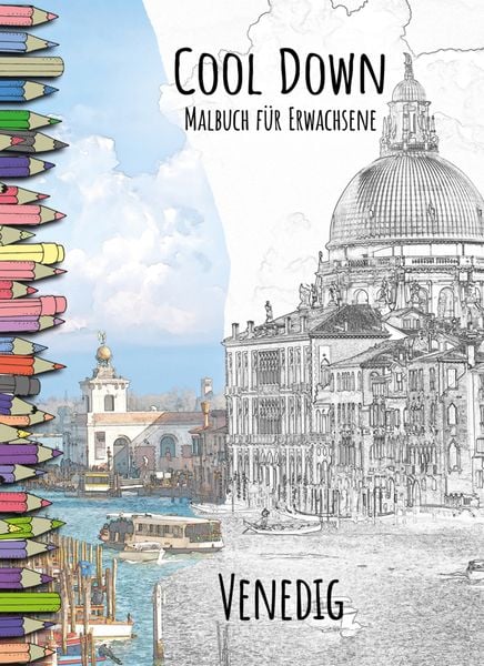 Produktbild: Cool Down | Malbuch f&uuml;r Erwachsene: Venedig