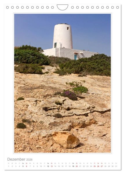 Produktbild: Ibiza und Formentera (Wandkalender 2026 DIN A4 hoch), CALVENDO Monatskalender