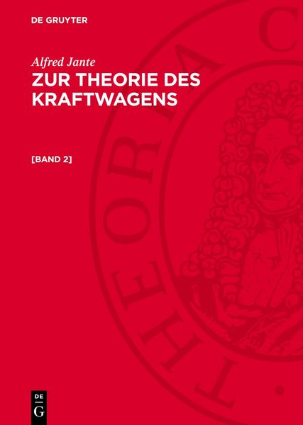 Produktbild: Zur Theorie des Kraftwagens. [Band 2]