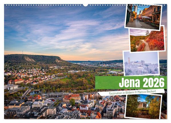 Produktbild: Jena - Faszination in Bildern (Wandkalender 2026 DIN A2 quer), CALVENDO Monatskalender